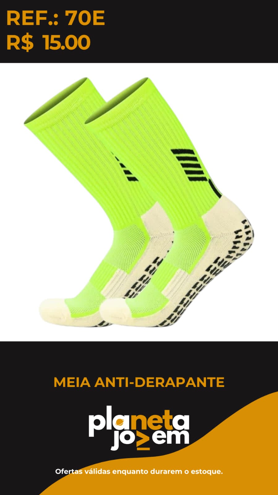 Meia Ante Derrapante